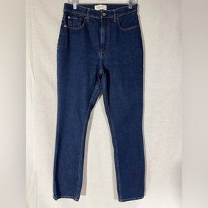 Abercrombie & Fitch Women's High Rise Blue Jeans Size 8